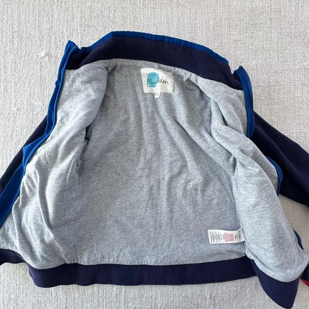 Mini Boden Fleece Jacket GUC 6/7